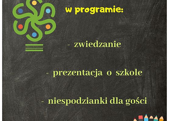 Dzień Otwartych Drzwi w Społecznej Językowej Szkole Podstawowej LTO grafika
