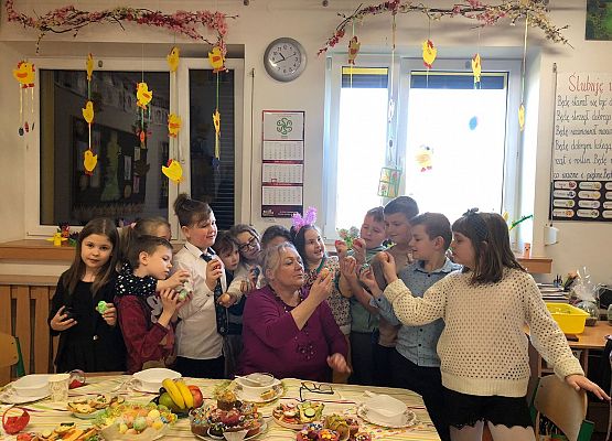 Śniadanko Wielkanocne - kl.2 - fotorelacja grafika