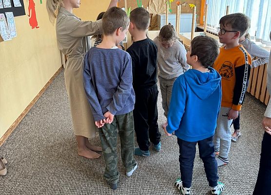 Zajęcia klasy 1A z Panią pedagog grafika