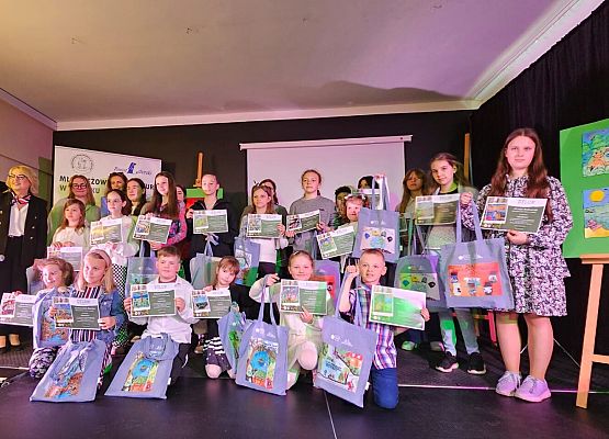 NAGRODA w Konkursie ,,Wiosenne porządki w przyrodzie" grafika