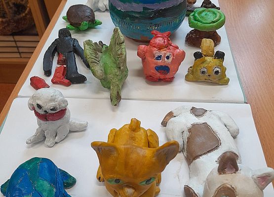 Warsztaty z gliną - kl.3 grafika