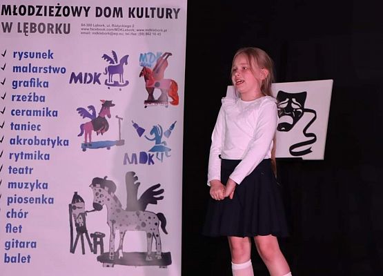 Sukcesy w Powiatowym Konkursie Recytatorskim Literatury Polskiej  grafika