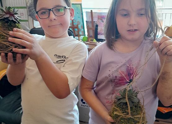 Klasa druga w EKO - PRACOWNI grafika