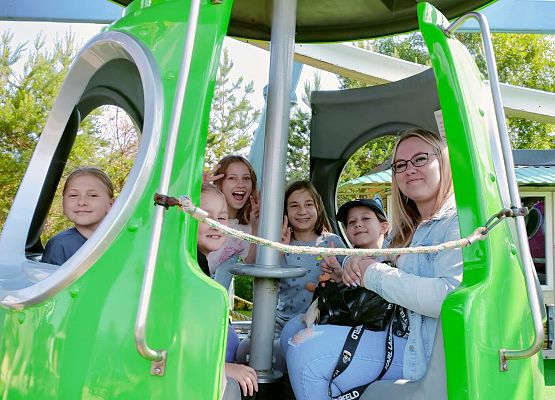 Wycieczka do Parku Dinozaurów klasa III grafika