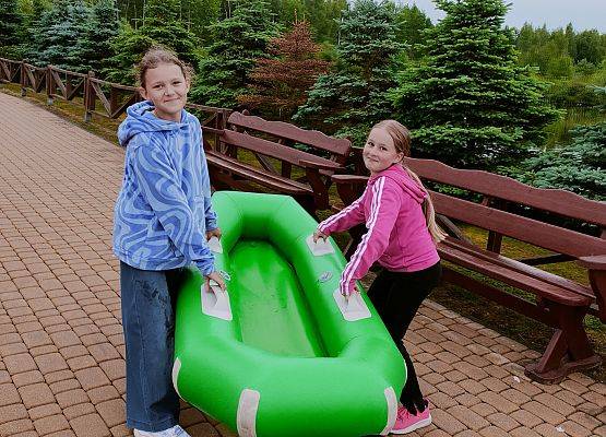 Wycieczka do Parku Dinozaurów klasa III grafika