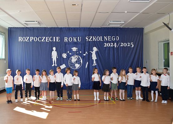 Uroczyste Rozpoczęcie Roku Szkolnego klas pierwszych 2024/2025 - pasowanie na ucznia grafika