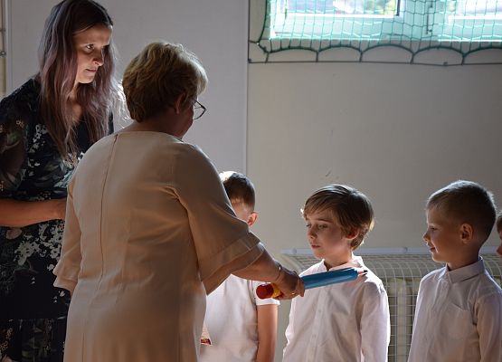 Uroczyste Rozpoczęcie Roku Szkolnego klas pierwszych 2024/2025 - pasowanie na ucznia grafika