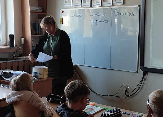 Wybory w klasie 2A grafika