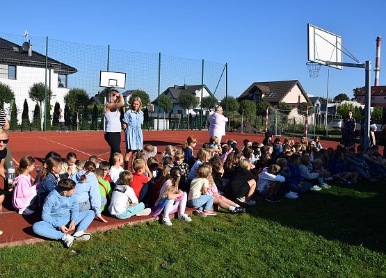 Wizyta Policji w naszej szkole grafika