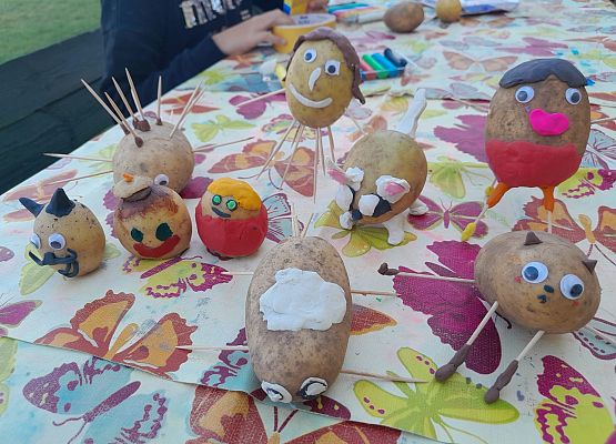 "Ziemniaczany król" grafika