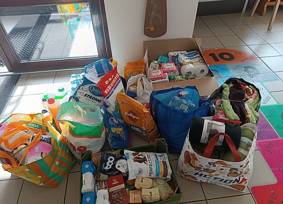 Zbiórka dla powodzian grafika