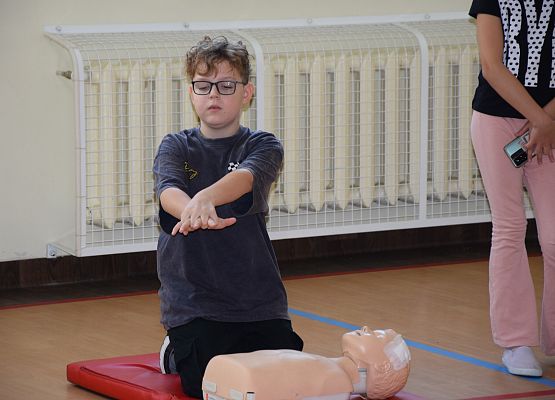 Zajęcia z pierwszej pomocy grafika