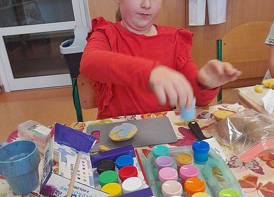 Ziemniaczane stempelki grafika