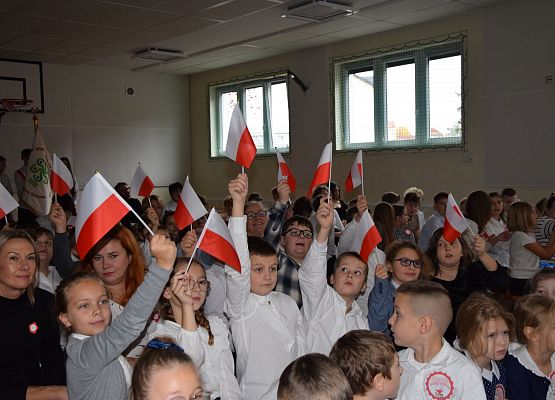 Uroczysty apel z okazji Święta Niepodległości grafika