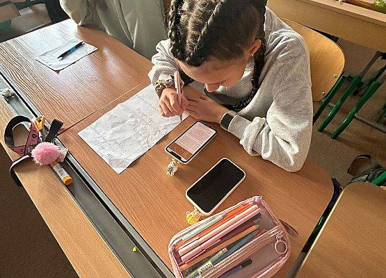Dzień życzliwości w klasie 5b grafika