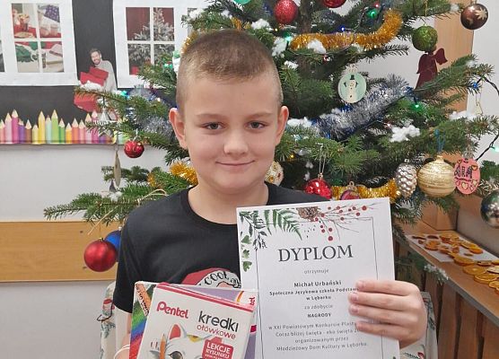 NAGRODY w Konkursie ,,Coraz bliżej święta " grafika