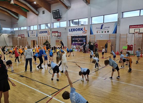 Lęborskie pierwszaki to fajne dzieciaki grafika