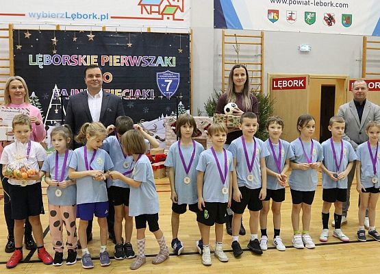 Lęborskie pierwszaki to fajne dzieciaki grafika