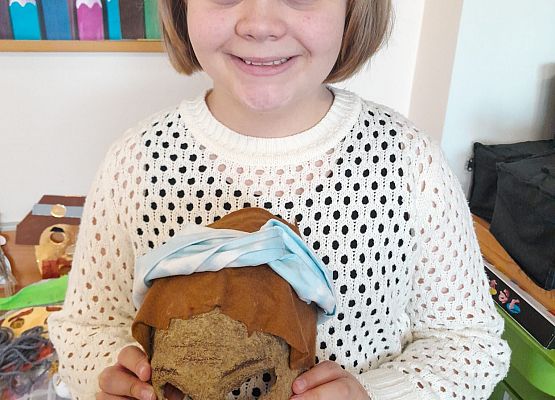 Sukcesy w Konkursie Plastycznym ,,Lęborska Maska Jasełkowa " grafika