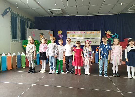 Powiatowy Konkurs Piosenki Dziecięcej dla Przedszkolaków – muzyczna uczta pełna talentów! grafika
