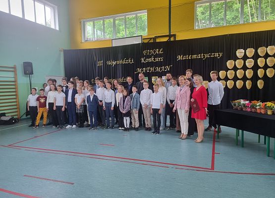 Finał Wojewódzkiego Konkursu Matematycznego "Mathman" grafika