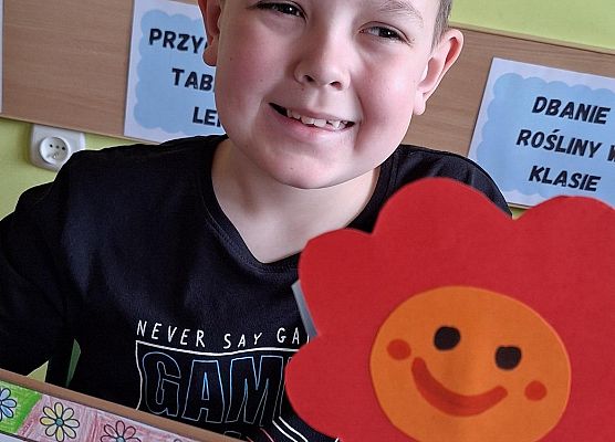 Dzień Matki w klasach II B i III A grafika