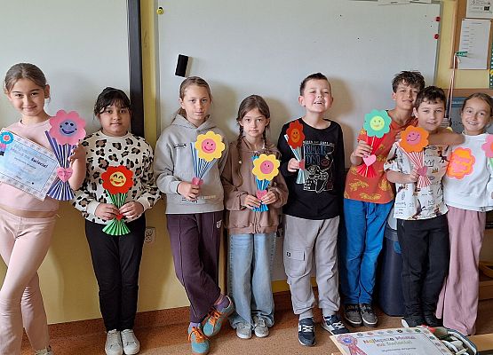 Dzień Matki w klasach II B i III A grafika