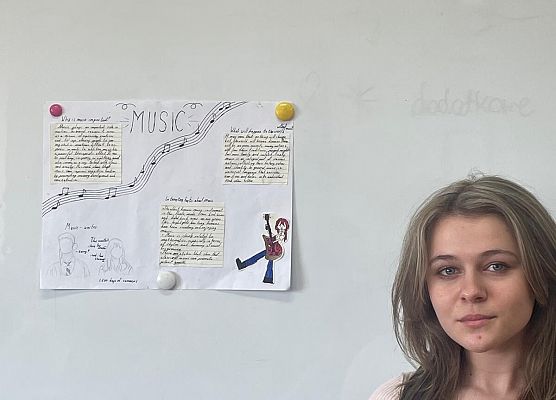 Realizacja projektów uczniowskich z języka angielskiego grafika