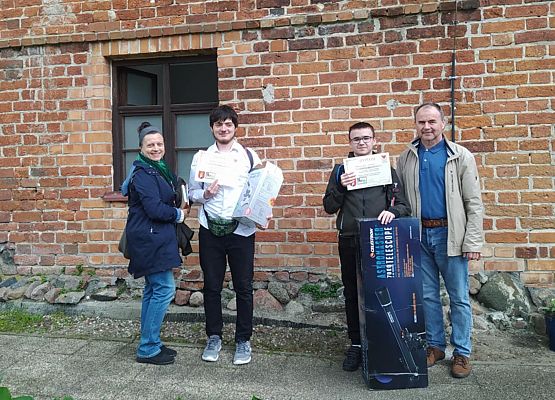 Konkurs wiedzy o zamkach gotyckich grafika