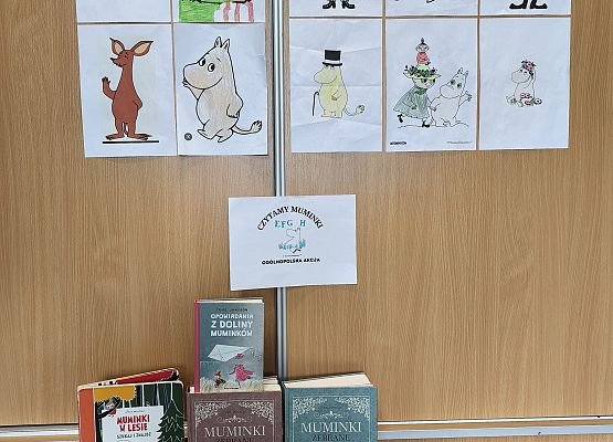 Ogólnopolska Akcja "Czytamy Muminki" grafika