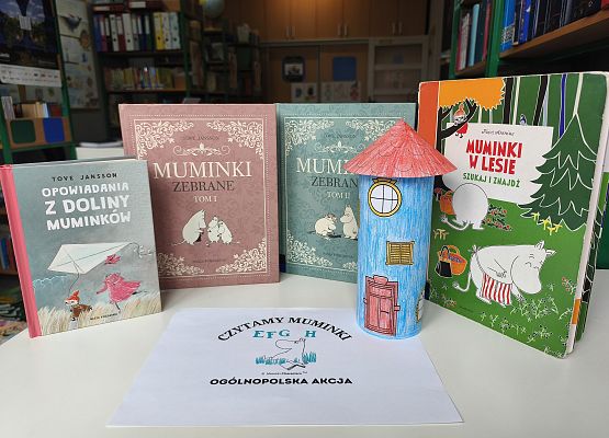 Ogólnopolska Akcja "Czytamy Muminki" grafika