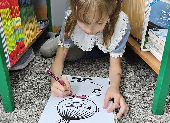 Udział w Ogólnopolskiej Akcji  "Czytamy Muminki" grafika