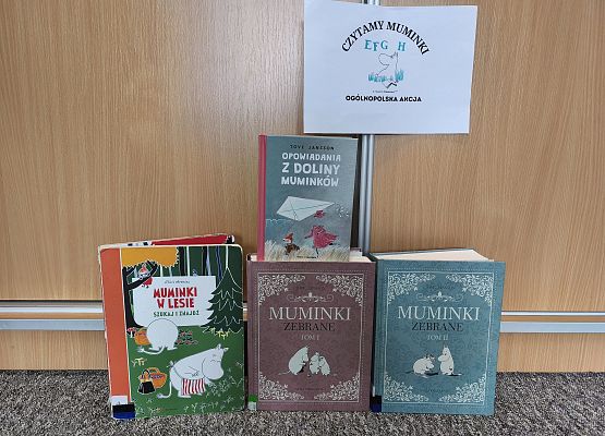 Udział w Ogólnopolskiej Akcji  "Czytamy Muminki" grafika