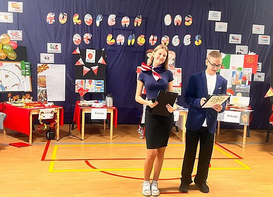 Magia języków w naszej szkole grafika