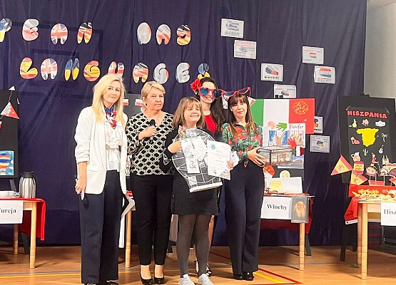 Magia języków w naszej szkole grafika