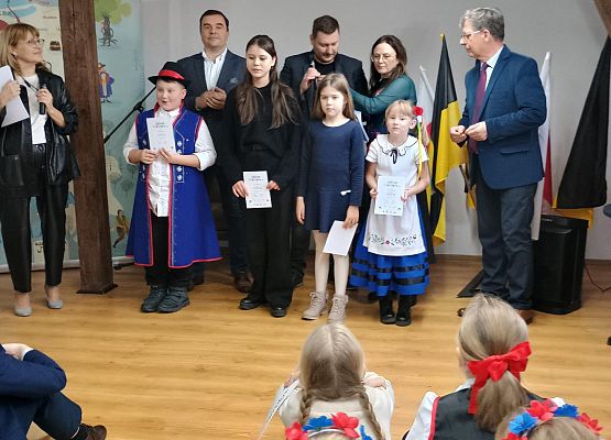 Powiatowe Eliminacje do XII Regionalnego Konkursu MÉSTER BËLNÉGÒ CZËTANIÔ PÒ KASZËBSKÙ grafika