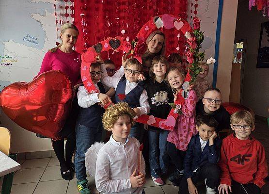 Walentynki z Samorządem Uczniowskim grafika