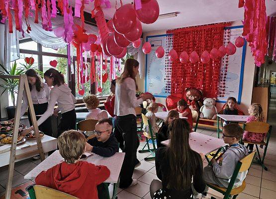 Walentynki z Samorządem Uczniowskim grafika