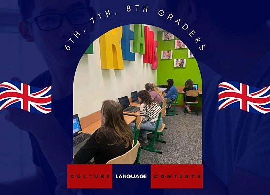 Klub języka angielskiego "British Contest Team" grafika