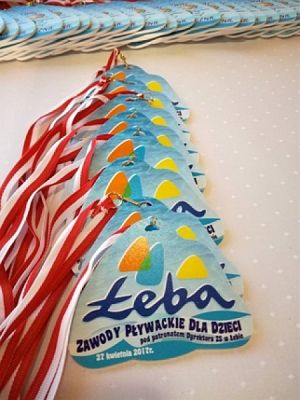  Grafika #5: OTWARTE AMATORSKIE ZAWODY PŁYWACKIE DLA DZIECI W ŁEBIE grafika