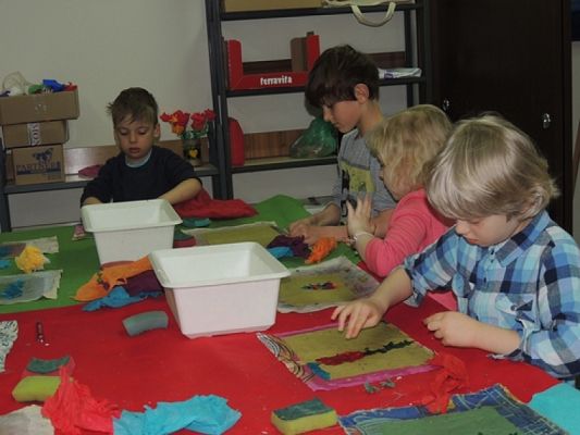  Grafika #3: WARSZTATY "PAPIER CZERPANY" grafika