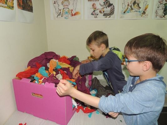  Grafika #5: WARSZTATY "PAPIER CZERPANY" grafika