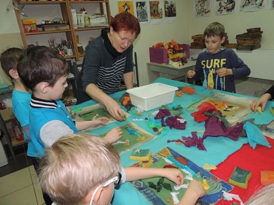  Grafika #10: WARSZTATY "PAPIER CZERPANY" grafika