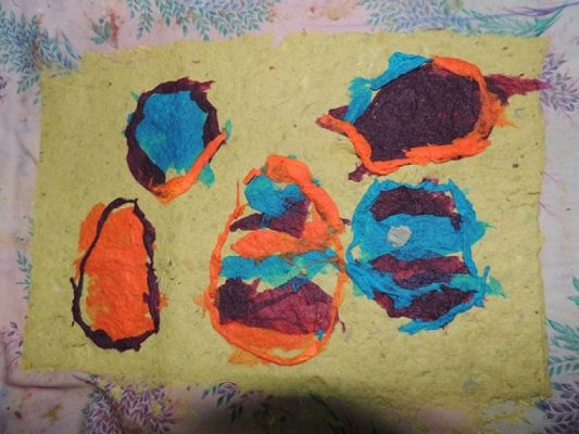  Grafika #13: WARSZTATY "PAPIER CZERPANY" grafika