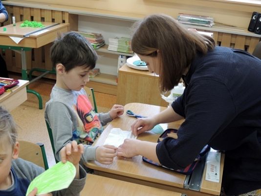  Grafika #2: WESOŁE GĄSIENNICE grafika