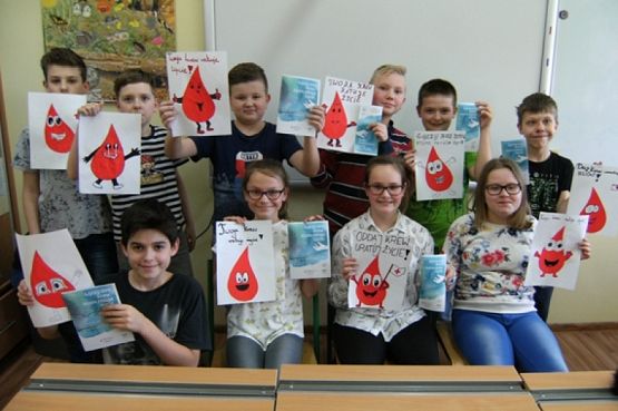  Grafika #4: AKCJA "TWOJA KREW MOJE ŻYCIE" grafika