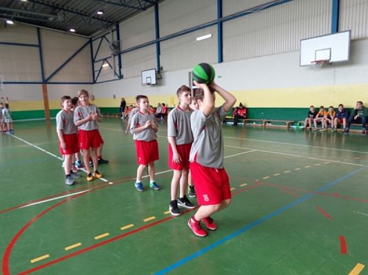  Grafika #3: IGRZYSKA MŁODZIEŻY SZKOLNEJ W MINI KOSZYKÓWCE CHŁOPCÓW grafika