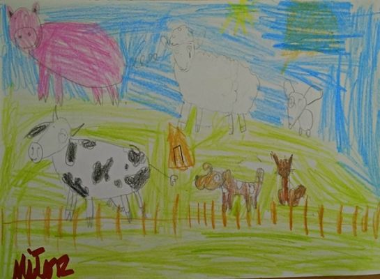  Grafika #5: MOJA FARMA grafika