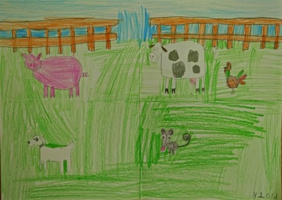  Grafika #7: MOJA FARMA grafika