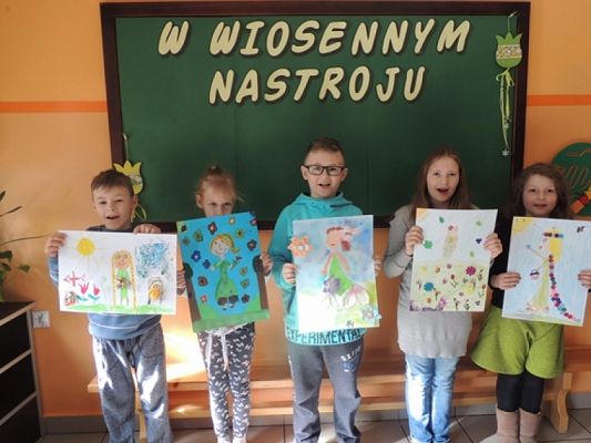  Grafika #9: Wiosno, Wiosenko, uśmiechnij do nas się ! grafika